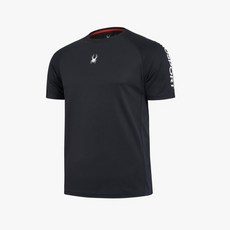 스파이더 공용 유로스포츠 반팔 티셔츠 SPIMCNRS222UBLK 986858