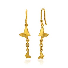 순금원터치롱귀걸이