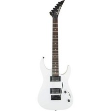 Jackson JS Series Dinky JS11 아마란스 핑거보드 스노우 화이트 일렉트릭 기타