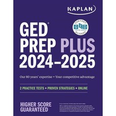 GED Test Prep Plus 2024-2025 : Includes 2 Full Length Practice Tests 1000+ Practice Qu..., Kaplan Publishing