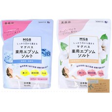 묶음 판매 헬스 마그바스 약용 엡솜 솔트 화이트 코튼향 무향료 미온욕 600g 입욕제, 1개