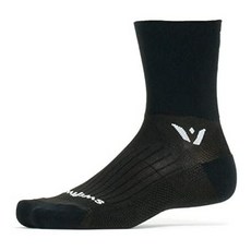 Swiftwick- PERFORMANCE FOUR 트레일 러닝 및 사이클링 크루 양말 최대 내구성