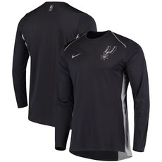 [미국정품] 274325 나이키 NBA팀 긴팔 티셔츠 San Antonio Spurs Nike Holiday HyperElite Dry Shooter Statement Editio