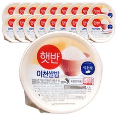 CJ제일제당 햇반 이천쌀밥 210g x18개입