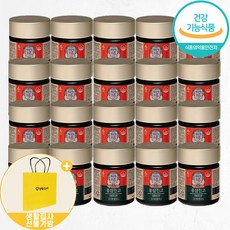 [생활집사선물set] 6년근 홍삼농축액 숙지황 복령 벌꿀 온 가족 건강지킴이 정관장 홍삼진고 100 g+생활집사선물가방/정관장 피로개선 혈액흐름 개선 면역령 증진 생활집사 선물세트, 생활집사 선물가방, 20개, 100g