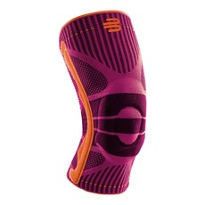 Bauerfeind SPORTS KNEE SUPPORT 무릎 지지대 (S 핑크), 1개