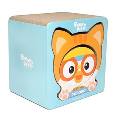 친절한도그씨 뽀로로펫 고양이 스크래쳐 3중구조 뽀로로, 1개, 단품