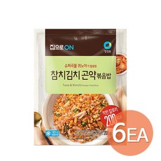 청정원 [청정원] 집으로ON 참치김치곤약볶음밥 200g x 6개, 기타, 기타