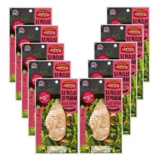사조안심 사조 닭가슴살 블랙페퍼 100g, 10개