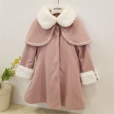 [페리미츠] NC08 로맨틱케이프핑크 코트 P2041C059