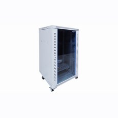 인네트 IN-H1000 네트워크 장비 보관함 허브랙 18U 600 x 600 x 1000 그레이