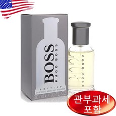 휴고보스 보틀드 넘버 6 오드뚜왈렛 30ml, 1개 - 보스향수