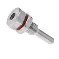 Thermowell 침수 슬리브 포켓 스테인레스 스틸 304 M10X1.5 최대 4.5mm L35 L300mm, 35mm