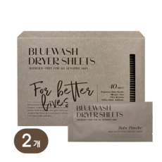 블루워시 건조기시트[베이비파우더향]