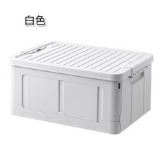 붙박이장내부 똔따렐리 접이식 플라스틱 학생복 보관함 일본식 자동차 보관함 교과서 보관함 잡화 사토가구 캠퍼필드 생황 수납 소품, 큰, 하얀