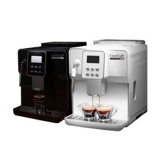 까사카페 가정용 홈 카페 전자동 커피 머신 슬림한 CFA3000 블랙 화이트