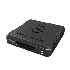 ProGrade Digital CFexpress 및 SD UHS-II 듀얼 슬롯 메모리 카드 리더 USB 3.2 Gen 2 전문 영화 제작자 사진작가 콘텐츠 제작자용