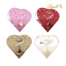 발렌타인데이 린트 린도르 초콜릿 트러플 84g 4종 / Lindt Valentine's Chocolate Truffles Heart 3 oz., white, 1개