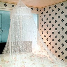 주트리 캐노피 침대 사각모기장 모기장아기 대형 꽃무늬 IWB75A32, 1개