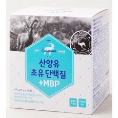 케이지랩 산양유 초유단백질+MBP 5g 60포 뼈건강 단백질보충 영양제