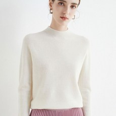 여성 심플 기본 베이직 대행사 고아인 드라마 패션 캐시미어 무지 니트