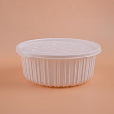 [DSL] 210파이 탕용기 1호 소형 백색 (1850ml) 200개 세트