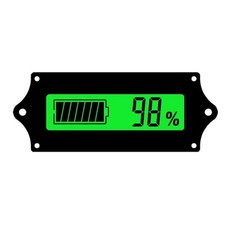 LCD 디지털 디스플레이 전압계 테스터 배터리 충전 레벨 표시기 납산 리튬 용량 12V