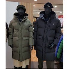 W몰 캉골 푸퍼 롱다 운 9551BK