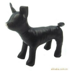 반려동물 거품기 애완 동물을 위한 스탠딩 포지션 마네킹 개 모델 의류용 PetShop 디스플레이 의류 목걸이 동물 장난감, 5) Black - M, 1개
