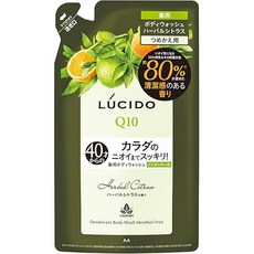 LUCIDO 루시드 의약부외품 약용 데오드란트 바디워시 멘톨 허벌 시트러스 리필용 바디워시 맨즈 노화취 바디워시, 1개