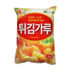 밀라노줌 (무)곰표 튀김가루1kgX10개, 1