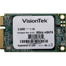 VisionTek 480GB mSATA SATAIII Internal SSD 솔리드 스테이트 드라이브[세금포함] [정품] - 900613 B00BU3ZDJY, 480 GB