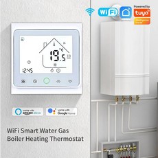 투야 스마트 라이프 와이파이 룸 온도조절기 전기 바닥 물 난방, 1개, 05 3A Water Gas Boiler