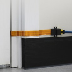 창틀통과 문틈틈새 필름형 얇은 연장케이블 납작한 인터넷선 슬림 플랫, 220mm