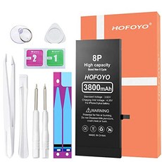 3800mAh 배터리는 iPhone 8 Plus (업그레이드) Hofoyo 울트라 고용량 0 순환 배터리 및 iPhone 8 Plus 배터리 호환 교육 및 전문 교체 도구 제품군에 적합합니다., 본상품