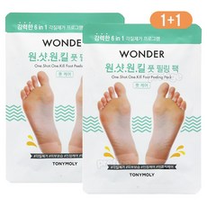 토니모리 원더 원샷원킬 풋 필링팩 2회분-발각질제거, 단일상품, 단일상품