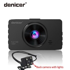 원래 자동차 dvr 풀 hd dashcam denicer 뜨거운 판매 대시 카메라 주차 모니터 후면보기 두 카메라 레코더, option 2(A9), 16G(A9), 중국(A9)