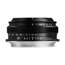 티티아티산 25mm F2 APS-C 렌즈 블랙 TTArtisan, 니콘 Z