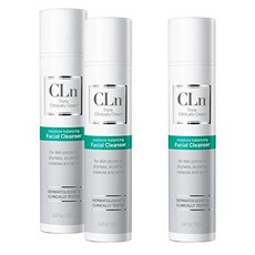 CLn - 모이스쳐 밸런싱 페이셜 클렌저 클렌징폼 100ml 수량 택1, Size = 3.4 Fl Oz - 3 Pack, 본문참고, 본문참고