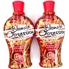 많은 2가지 헌신적인 창작물 금발 집착 실내 태닝 로션 브론저 12.25 Fl Oz, 1개, 360ml