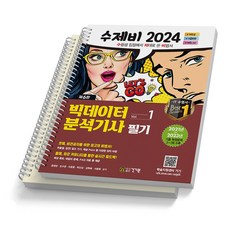 2024 수제비 빅데이터분석기사 필기 1+2권 합본세트 건기원, [분철 2권]