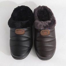 엄마 할머니 어르신 요앙원 겨울 신발 미끄럼방지 방한화 HJ털슬리퍼