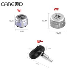 타이어공기압주입기 자동차 타이어 압력 모니터 센서 TPMS 교체 CAREUD 912 시리얼 도요타 혼다 마쓰다 닛산용 고장 분실, [05] WF After, 05 WF After 2022, 1개