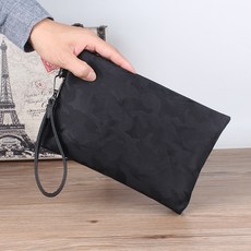 대용량 남성용 핸드헬드 백 옥스퍼드 천 캐주얼 클러치