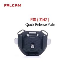삼각대플레이트 카메라플레이트 퀵릴리즈 FALCAM 범용 DSLR 카메라 짐벌 아르카 스위스 퀵 릴리스 플레이트 클램프 스위치 삼각대 슬라이더 마운트 어댑터 F38 V2, 02 F38 V2 3142, 02 F38 V2 3142, 1개
