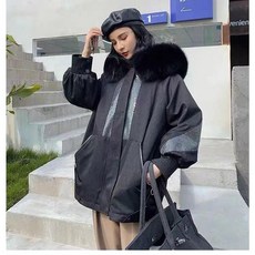 렉스 후드 오버핏 사파리 3color g후드 점퍼 여자 빅사이즈옷