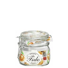 보르미올리 피도 투명 500ml 유리병 밀폐용기, 단품없음, 1개