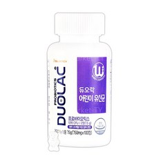 듀오락 키즈 유산균 750mg*100정