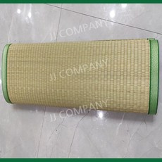 왕골자리 왕골돗자리 고급 화문석 여름 강화화문석 카페트 명절 천연 제수용, 두꺼운 1 x 1.9m 싱글 시트