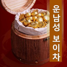 운남성 통나무 낱개포장 보이차 푸얼차 750g, 1개, 1개